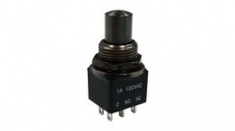 RND 210-00614, Sealed Pushbutton Switch, 2CO, ON-(ON), IP67, Soldering Lugs, RND Components