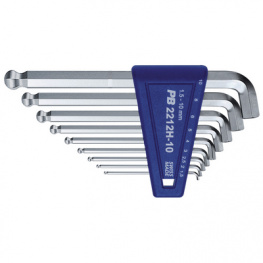 PB 2212H, Allen key set 1.5-2-2.5-3-4-5-6-8-10, PB Swiss Tools