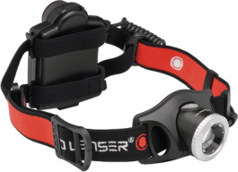 H7.2, Head torch black, LED Lenser