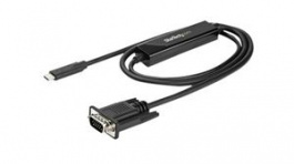 CDP2VGAMM1MB, Video Cable, USB-C Plug - VGA Socket, 1920 x 1200, 1m, StarTech