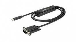 CDP2VGAMM1MB, Video Cable, USB-C Plug - VGA Socket, 1920 x 1200, 1m, StarTech.com