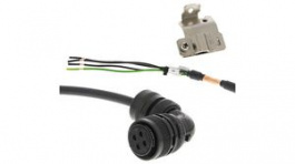 R88A-CA1C020SF-E, Servo Motor Power Cable, without Brake, 20m, 230V / 400V, Angled Connector, Omron