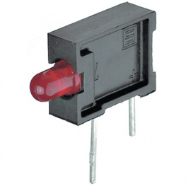 0035.7022, PCB LED 3 mm round Red standard, Schurter