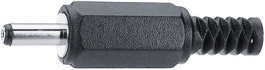 10668, DC power plug 2.5 mm 5.5 mm, -
