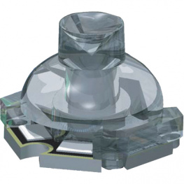 10040, LED lens 3/5 W Star, Carclo Tech. Plastic