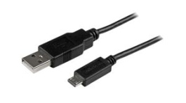 USBAUB3MBK, Charging Cable USB-A Plug - USB Micro-B Plug 3m USB 2.0 Black, StarTech.com
