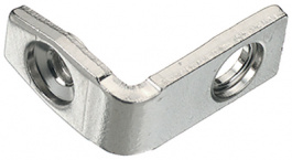 Winkel-BWMS09-37-M3-Nickel, Fastening bracket 9/15/25/37P, Deltron swiss