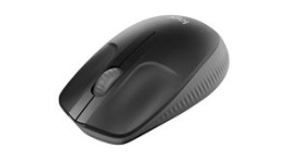 910-005906, Mouse M190 1000dpi Optical Black / Grey, Logitech