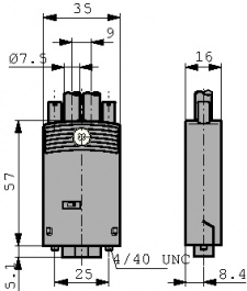 154039, D-Sub Connector D-Sub Socket 9-Pole as per CAN specification 1 Mbit/s 4.5...8 mm, Erni / TE