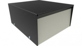 1454DD, Metal Instrument Case, Black / Grey, Steel, 1454, Hammond