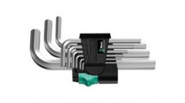 05021406001, L-Key Set, Metric 9pcs., Wera Tools