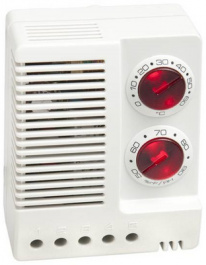 01231.0-01, Датчик: температуры и влажности; Контакты: SPDT; 10А; IP20; 2м, Stego