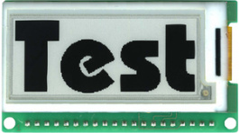 EA ELABEL20-A, Дисплей: е-бумага; 2"; 172x72; 62x35мм; Дисплей: графический, Electronic Assembly