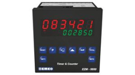 EZM-9950.2.00.1.0/00.00/0.0.0.0, Multifunction Counter, 92x92mm, 24V, 10kHz, LED, 7-Segment, 13mm, 6 Digits, EMKO Elektronik A.S.