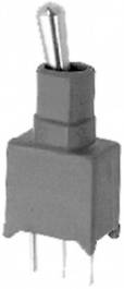 TL36P005000, Miniature Toggle Switch, On-On, Soldering Pins, Straight, APEM