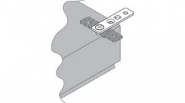 LMFK, Mounting Bracket Kit Suitable for Solid-Back-Body enclosures Plated Steel Metall, HOFFMAN