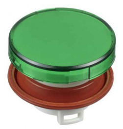 HW1A-L1GL, Illuminated Pushbutton Lens, IDEC