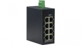 21.13.1156, Switch DIN Rail Fast Ethernet, 8x 10/100 Unmanaged, Roline