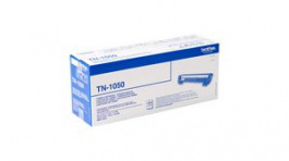 TN1050, Toner Cartridge, 1000 Sheets, Black, Brother