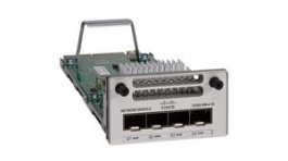 C9300-NM-4G=, 1Gbps Network Module for Catalyst 9300 Series Switches, 4x RJ45, Cisco Systems