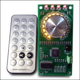 KIT MP1232, Аудиорегулятор 4 канала, МАСТЕР КИТ