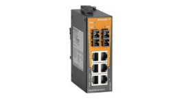 2682180000, Ethernet Switch, RJ45 Ports 6, Fibre Ports 2SC, 100Mbps, Unmanaged, Weidmuller