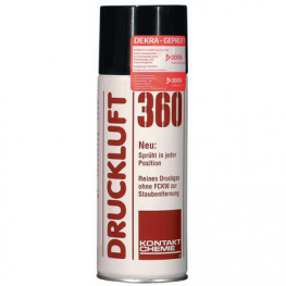 DRUCKLUFT 360, 200 ml, ML, Airduster Spray 200 ml, Kontakt Chemie