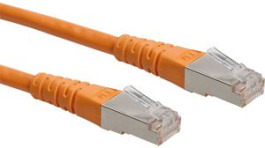 21.15.1337, Patchcord Cat 6 S/FTP 1 m Orange, Roline