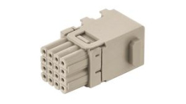 09149162101, Domino Module, F.2, 16 Poles, Crimp, Socket / Socket, Harting