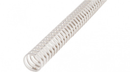 Heladuct Flex10 PP WH 100, Spiral cable wrap 10 mm white - 164-11008, HellermannTyton