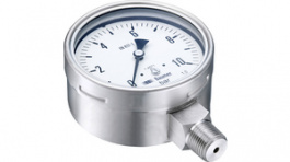 MEX5-D61.B19, Pressure Gauge, 0...4 bar, 1/2 NPT Glycerin / without Dampin, Bourdon