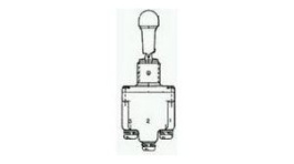 1TL887-8, Toggle Switch, DPDT, Momentary, 15A, 28V, Honeywell