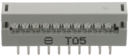 09181169622, Переходной разъем; PIN:16; IDC, THT; на шлейф; 1,27мм, Harting