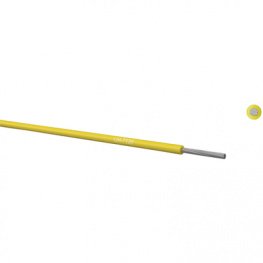 LiH-T120 1,0 MM2, yellow [100 м], Многожильные кабели 1.00 mm² 32 x ø 0.20 mm желтый 12Y-Hytrel® Безгалогенный уп-ку=100 M, Kabeltronik