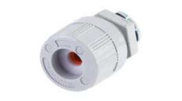 1300980121, MAX-LOC Strain Relief Cord-Sealing Grip 3/4" NPT Straight Male with O-Ring Cable Diameter 15.88-19.05mm (.625-.750"), Molex