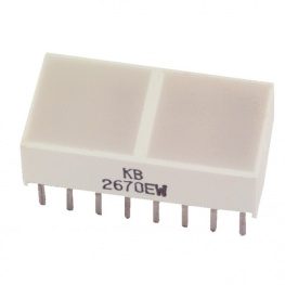 KB-2670EW, LED Light Bars red 10 x 20 mm, Kingbright