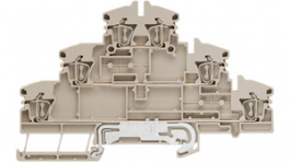 1131750000, ZDLD 2.5-2N/PE/L/L terminal block z series tension clamp, 0.5...2.5 mm2 500 vac, Weidmuller