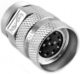MA1CAP1200, Straight Plug Type 12P 12P, Amphenol