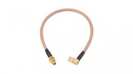 65503603215302, SMA Male - SMA Female RG-142 152.4mm White, WURTH Elektronik