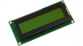 DEM 16102 SYH-LY, Дисплей: LCD; алфавитно-цифровой; STN Positive; 16x1; LED; PIN:16, Display Elektronik