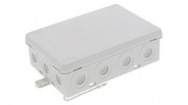 KA 016 LG, Junction Box 86x125x41mm Polyethylene (PE)/Polypropylene (PP) IP55 Light Grey, WISKA LTD