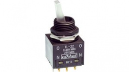 TL22SNAG016G, Illuminated Toggle Switch ON-ON 2CO IP65, NKK Switches (NIKKAI, Nihon)