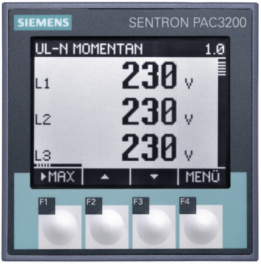 7KM21120BA003AA0, Устройство измерения мощности SENTRON PAC3200, Siemens