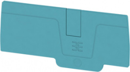 1991910000, End plate N/A 83 x 2.1 x 38 mm blue A, Weidmuller