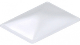 AT4118B, Diffuser white 15.35 x 10.35 x 0.5 mm, NKK Switches (NIKKAI, Nihon)