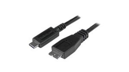 USB31CUB50CM, USB Cable USB-C Plug - USB Micro-B Plug 500mm USB 3.1 Black, StarTech.com