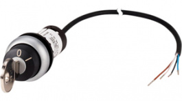 C22-WS-MS1-K01-P65, Key-operated switch, 1 NC, 4-wire cable, Eaton