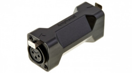AC3F3FDW, XLR, Adapter 3 AC Black, Amphenol