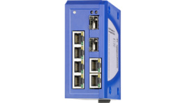 SPIDER-SL-40-06T1O6O699SY9HHHH, Industrial Ethernet Rail Switch 6x 10/100/1000 RJ45 / 2x 10/100/1000 RJ45, Hirschmann