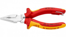 08 26 145 T, Needle-Nose Combination Pliers 145 mm, Knipex